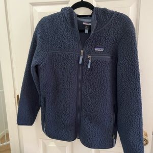 Patagonia zip. Navy.